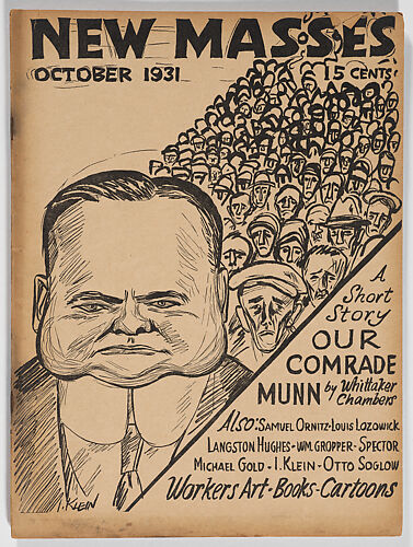 New Masses magazine, October 1931