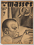 New Masses Magazine, April 1932, William Gropper (American, New York 1897–1977 Manhasset, New York), Photomechanical relief print 