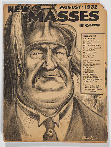 New Masses magazine, August 1932