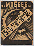 New Masses Magazine, November 1932, Walter Steinhilber  American, Photomechanical relief print
