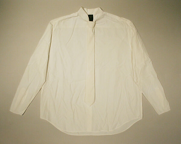 Shirt, Jean Paul Gaultier (French, born 1952), cotton, French 