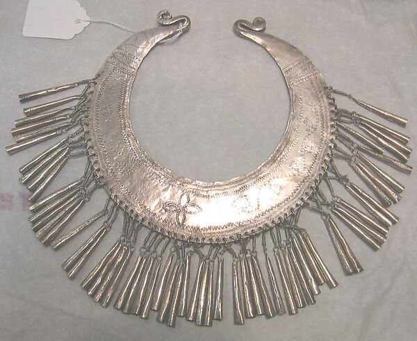 Necklace, Silver, Burma (Lisu) 