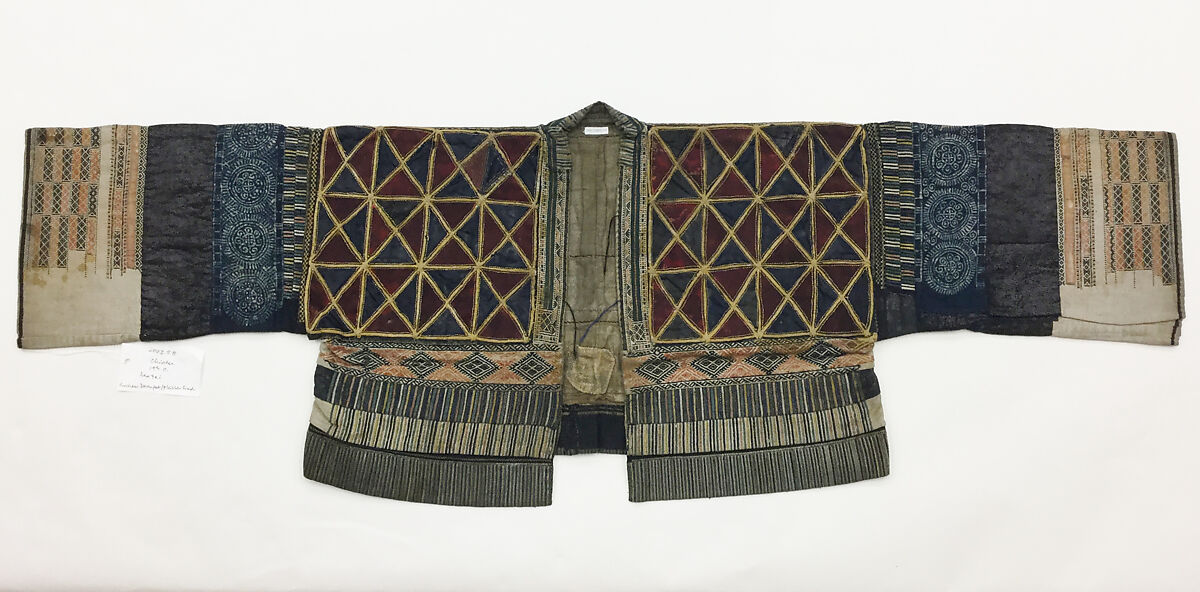 Jacket, Cotton, hemp, silk, China (Danzai people)