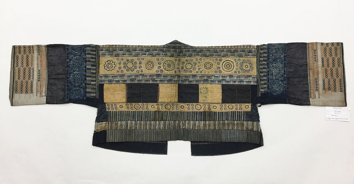 Jacket, Cotton, hemp, silk, China (Danzai people)