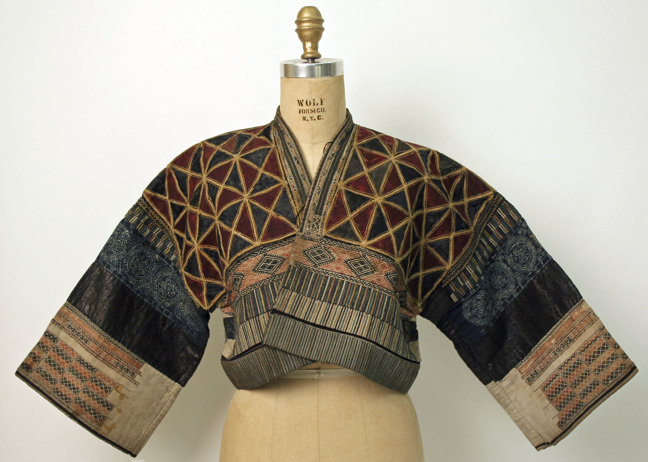 Jacket, Cotton, hemp, silk, China (Danzai people) 