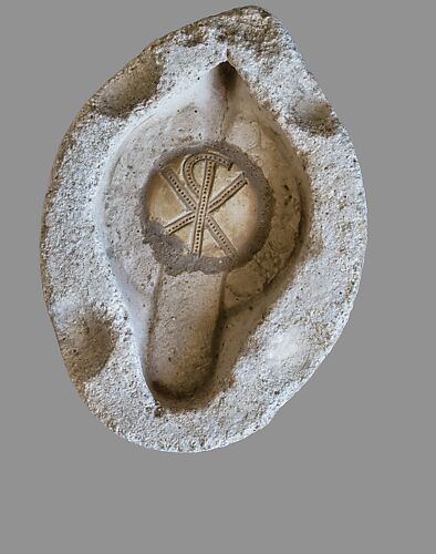 Lamp Mold with Christogram