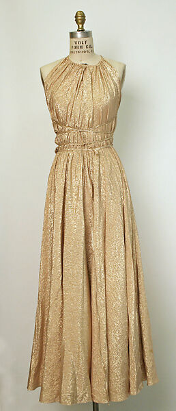 Evening dress, Halston (American, Des Moines, Iowa 1932–1990 San Francisco, California), synthetic, American 