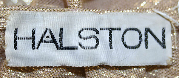 Evening dress, Halston (American, Des Moines, Iowa 1932–1990 San Francisco, California), synthetic, American