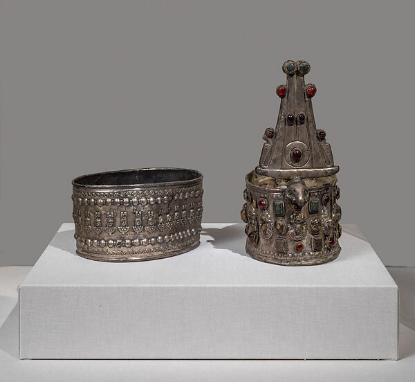 Metal Crown, Silver, Nubian (Egypt)