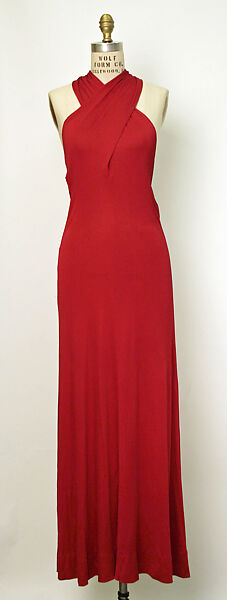 Dress, Halston (American, Des Moines, Iowa 1932–1990 San Francisco, California), silk, American 