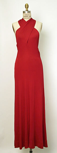 Dress, Halston  American, silk, American