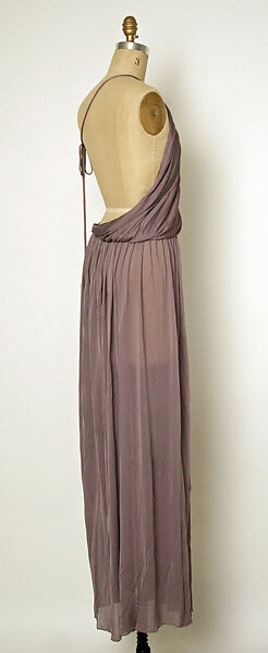 Dress, Halston (American, Des Moines, Iowa 1932–1990 San Francisco, California), silk, American