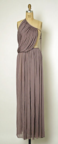 Dress, Halston (American, Des Moines, Iowa 1932–1990 San Francisco, California), silk, American 