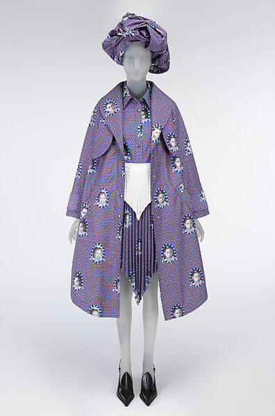 Ensemble, Thebe Magugu (South African, born 1993), cotton, leather, South African