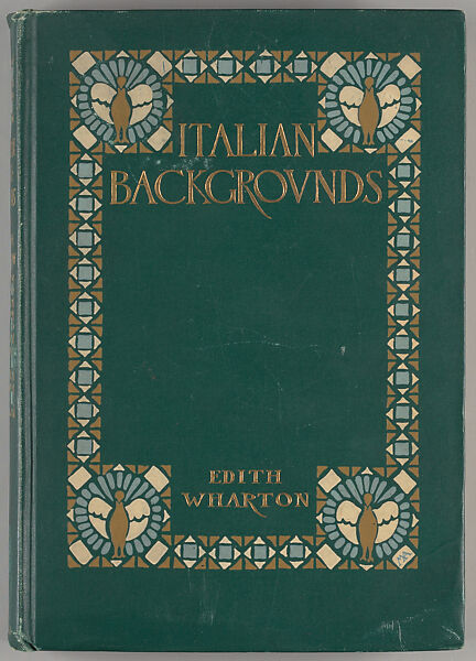 Italian backgrounds, Margaret Neilson Armstrong (American, New York 1867–1944 New York) 