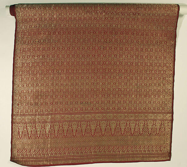 Textile, silk, metal, Balinese people 