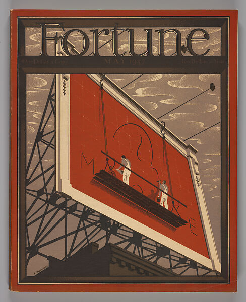 Fortune, May 1937, Time, Inc., Lithograph 