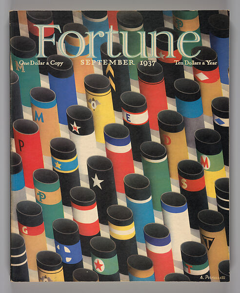Fortune, September 1937, Time, Inc., Lithograph