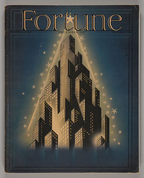 Fortune, December 1937, Time, Inc., Lithograph 