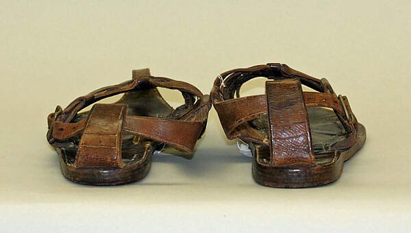 Sandals, Leather