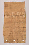 Maro (painted bark cloth panel), Lake Sentani artist, Bark cloth, paint, Lake Sentani or Humboldt Bay, New Guinea