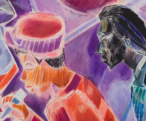 Dub, Denzil Forrester (British, born Grenada, 1956), Oil on canvas