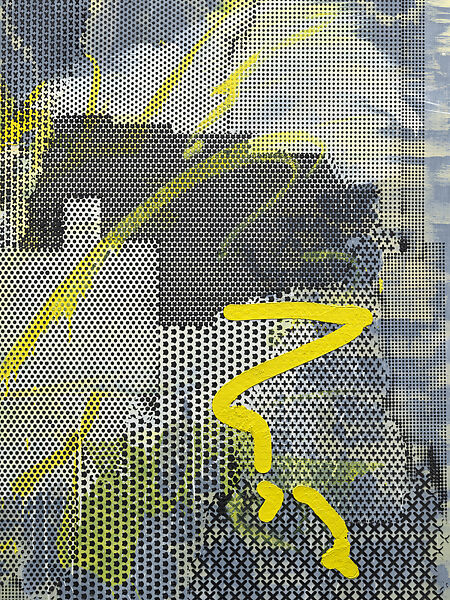 Untitled, Jacqueline Humphries (American, born New Orleans, Louisiana, 1960), Oil on canvas