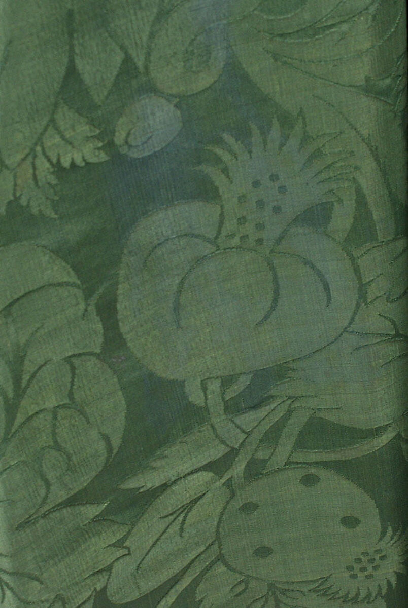 Dressing gown, silk, British