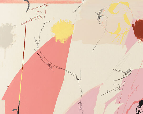 Is that all there is?, Maysha Mohamedi (American, born Los Angeles 1980), Oil and graphite on canvas