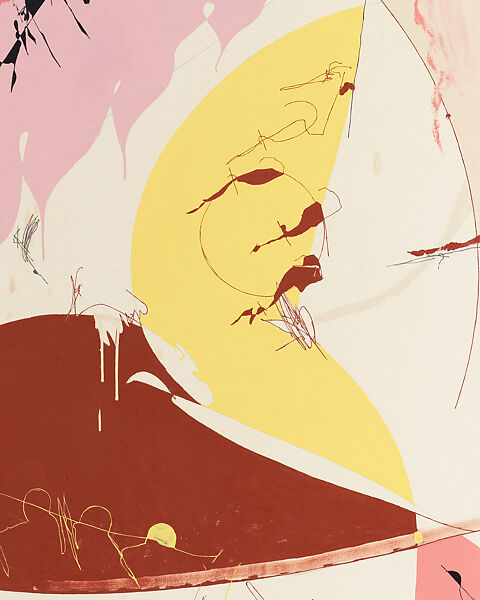 Is that all there is?, Maysha Mohamedi (American, born Los Angeles 1980), Oil and graphite on canvas