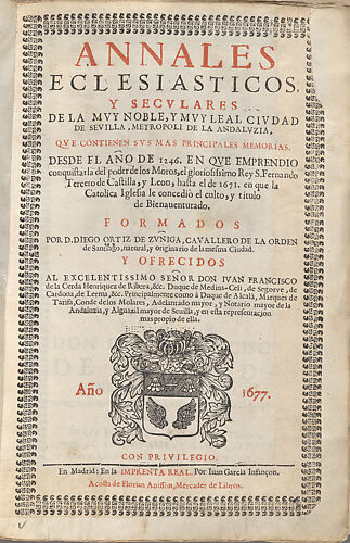 Annales eclesiasticos . . .