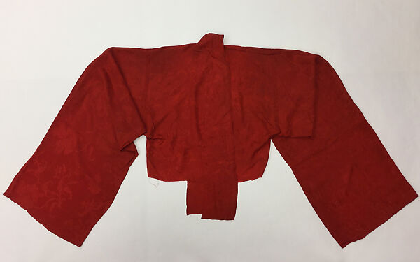 Ensemble, (a–c, e, f) silk, cotton, wool
(d) cotton, wool, clay, Tibet