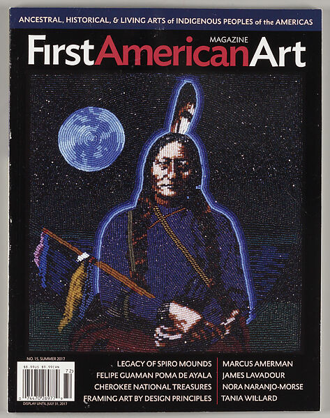First American art magazine, America Meredith (Cherokee Nation, born 1972) 