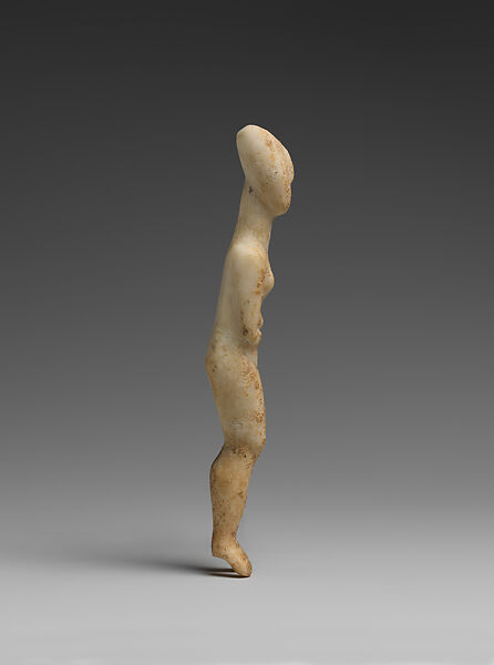 Marble female figure, Marble, Cycladic