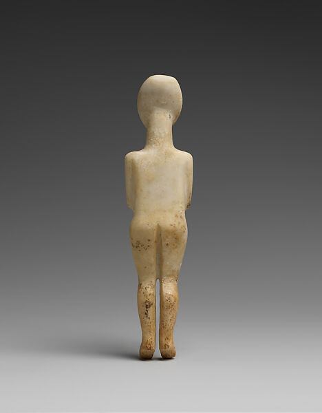 Marble female figure, Marble, Cycladic