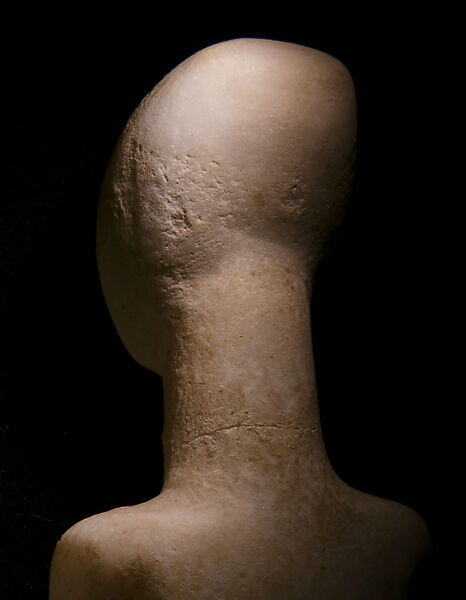Marble female figure, Marble, Cycladic