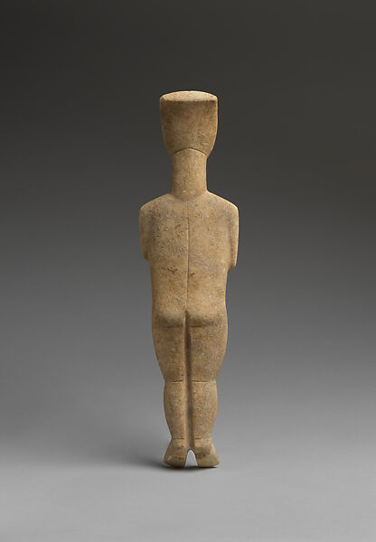 Marble female figure, Marble, Cycladic