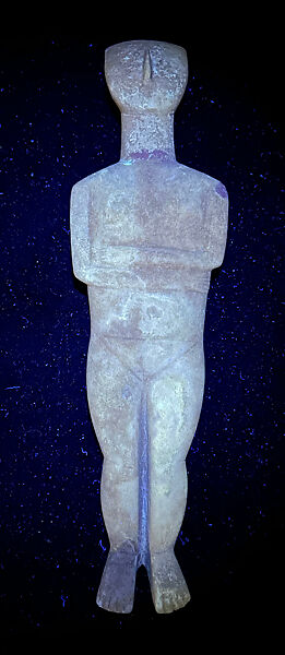 Marble female figure, Marble, Cycladic