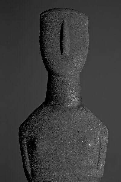 Marble female figure, Marble, Cycladic