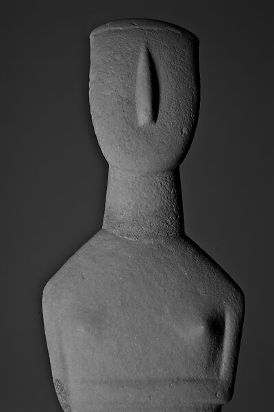 Marble female figure, Marble, Cycladic