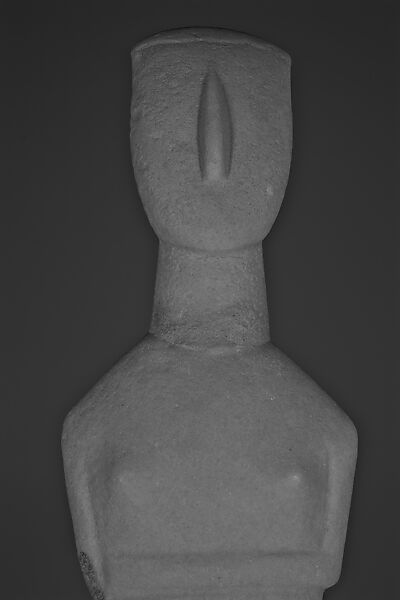 Marble female figure, Marble, Cycladic