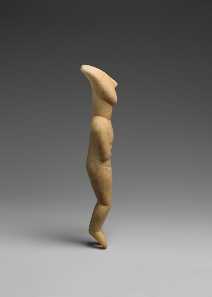 Marble female figure, Marble, Keros-Syros