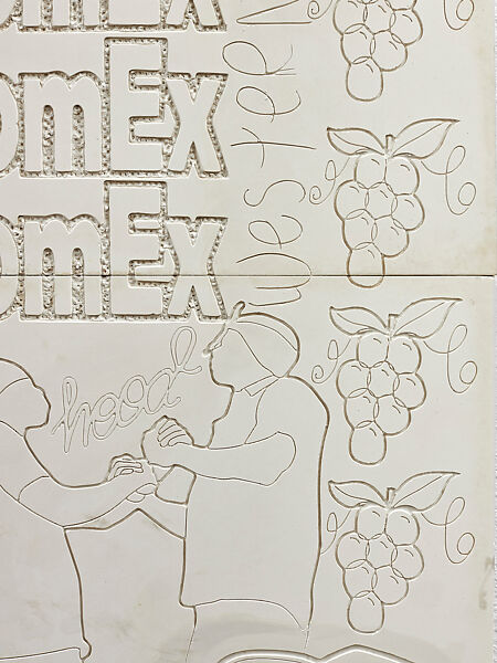 FreedomEx, Lauren Halsey (American, born Los Angeles, California, 1987), Gypsum on wood