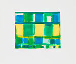 Yellow Changing, Stanley Whitney (American, born Philadelphia, Pennsylvania, 1946), Aquatint 
