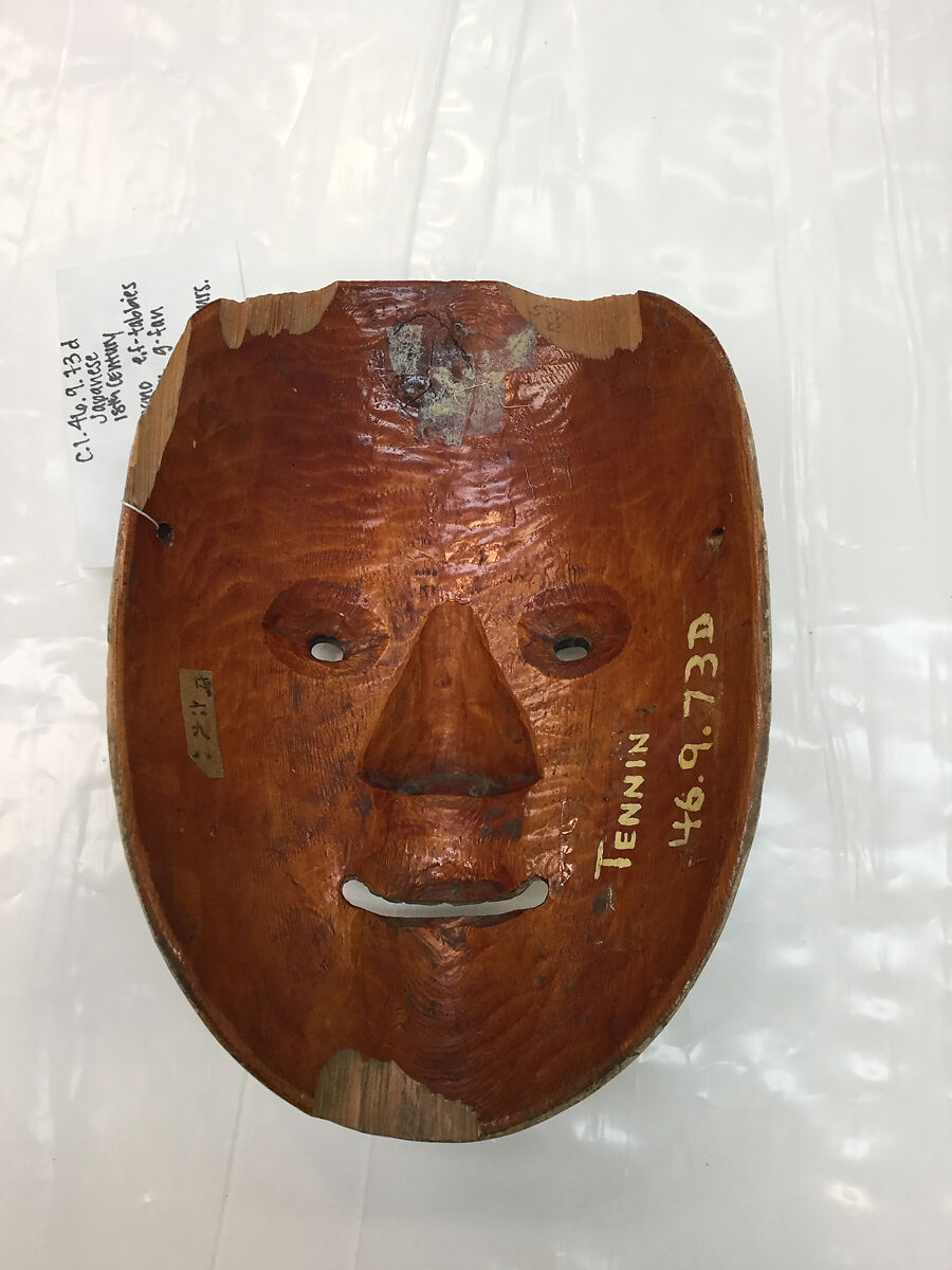 Theatrical costume, (e, f) cotton
(g) paper, Japan