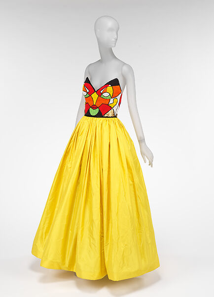 Dress, Fabrice (American, born Haiti, 1951–1998), silk, synthetic, American