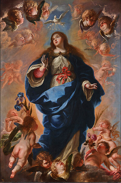 The Immaculate Conception, Antonio Palomino de Castro y Velasco (Spanish, Bujalance 1655–1726 Madrid), Oil on canvas 