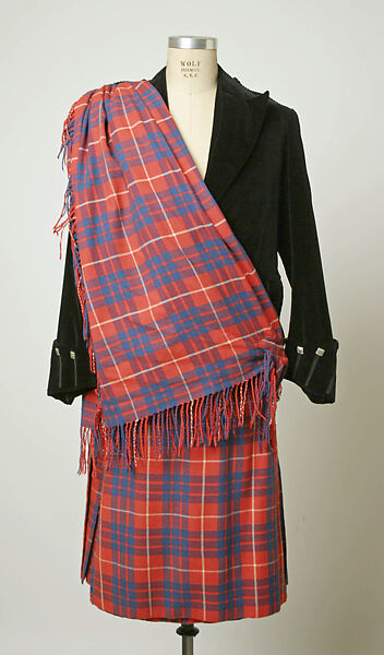 Ensemble, wool, Scottish 