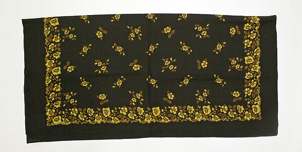 Ensemble, wool, cotton, Portuguese