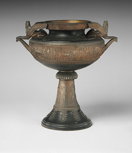 Urn with Assyrian scenes